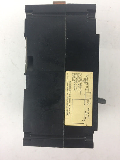 SQUARE D FAL34030 CIRCUIT BREAKER 480 VAC 250 VDC 30 AMP 3 POLE