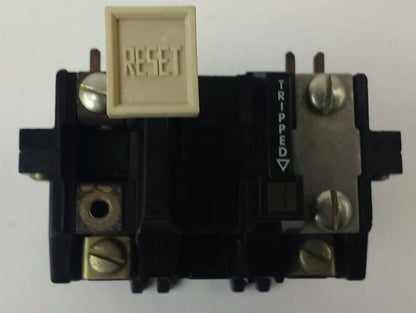 ALLEN BRADELY 42185-804-01, 595-A02 SER. A, OVERLOAD RELAY, 600V, NEMA600