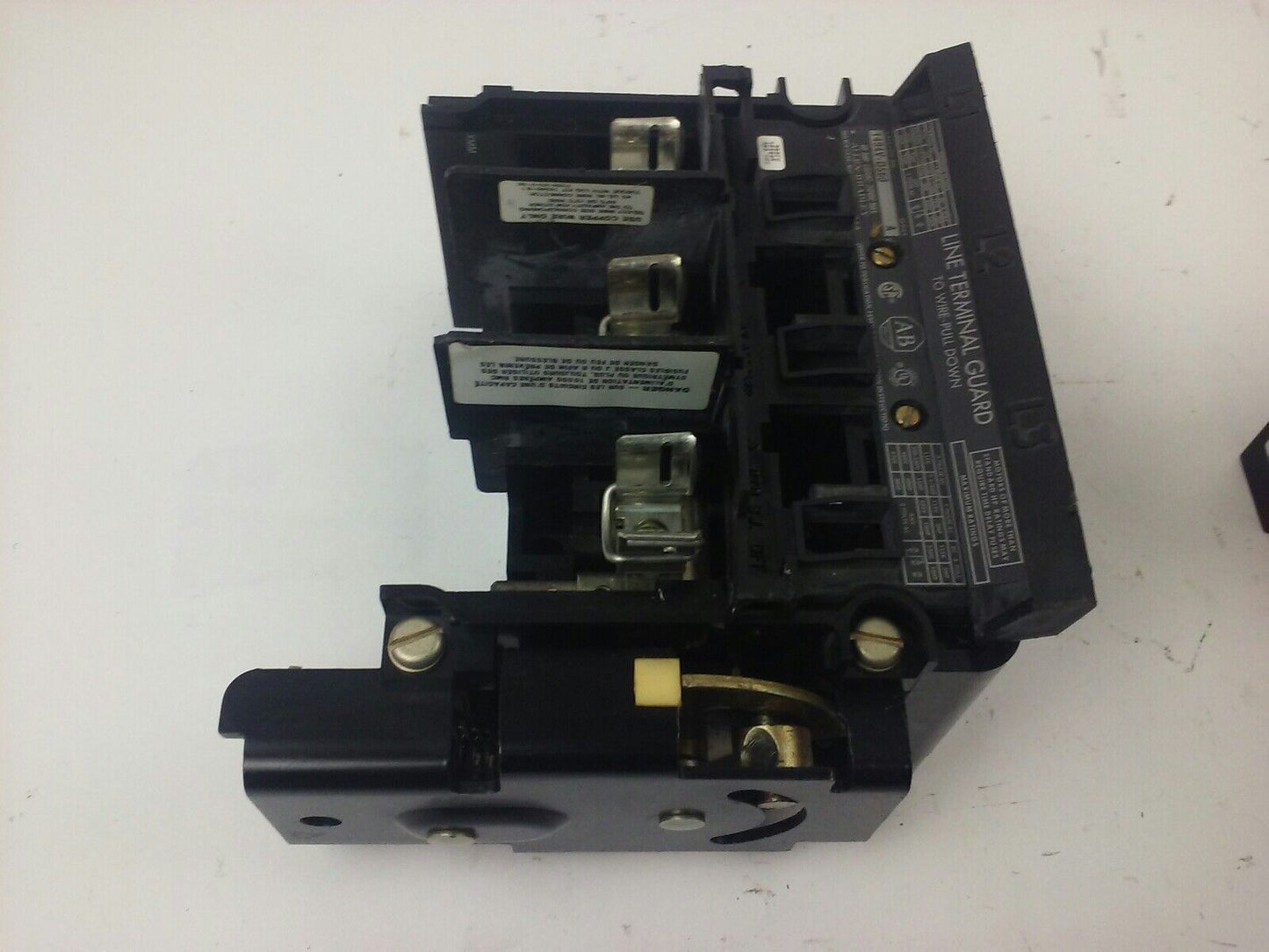 ALLEN BRADLEY 1494V-DS60 SER. A, FUSIBLE SWITCH, 3PH, 3P, 60A, 600V, 1494V-FS60
