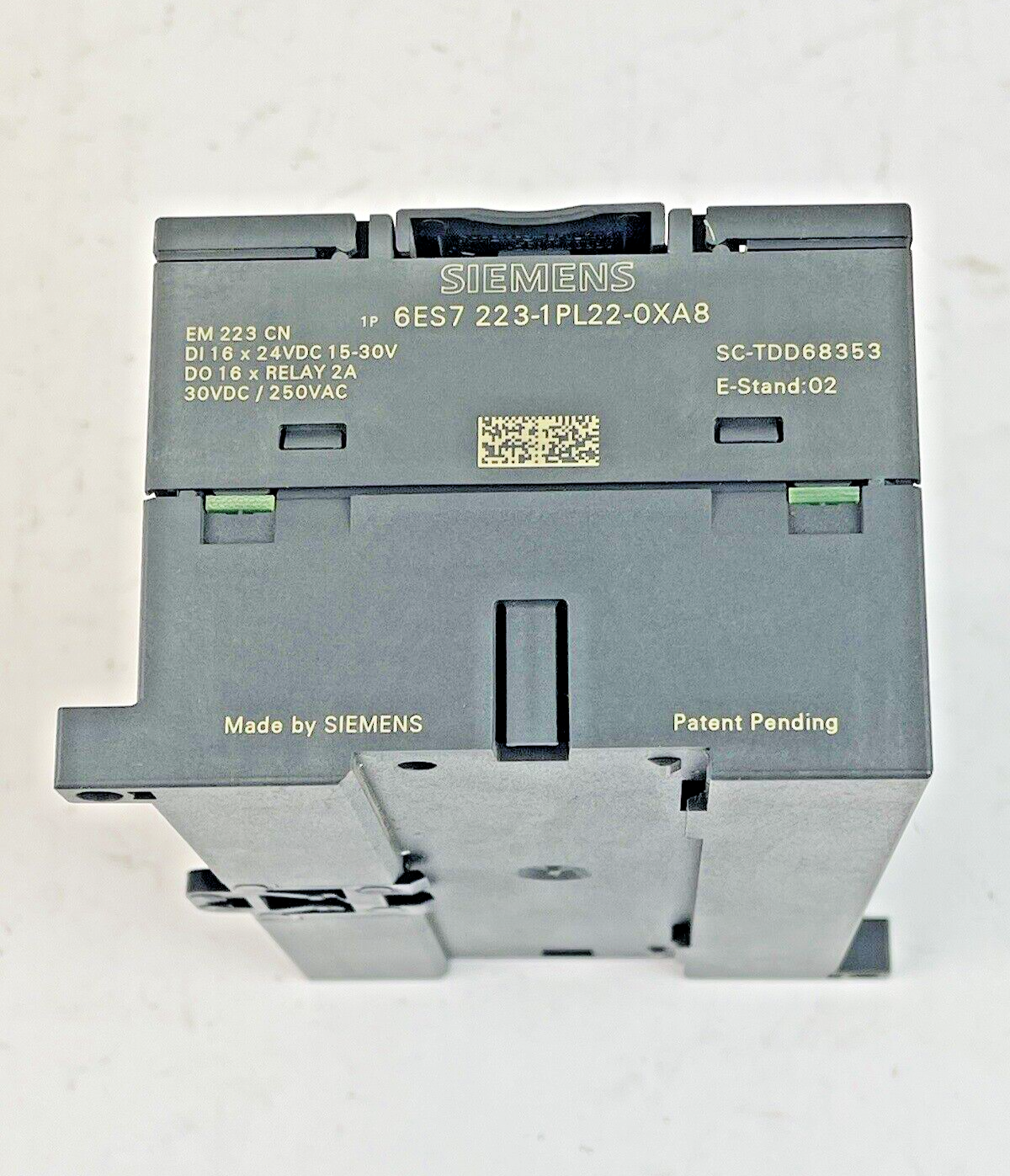 SIEMENS - 6ES7 223-1PL22-0XAB - EM 223 CN DC/RELAY-16 POINT DIGITAL INPUT/OUTPUT