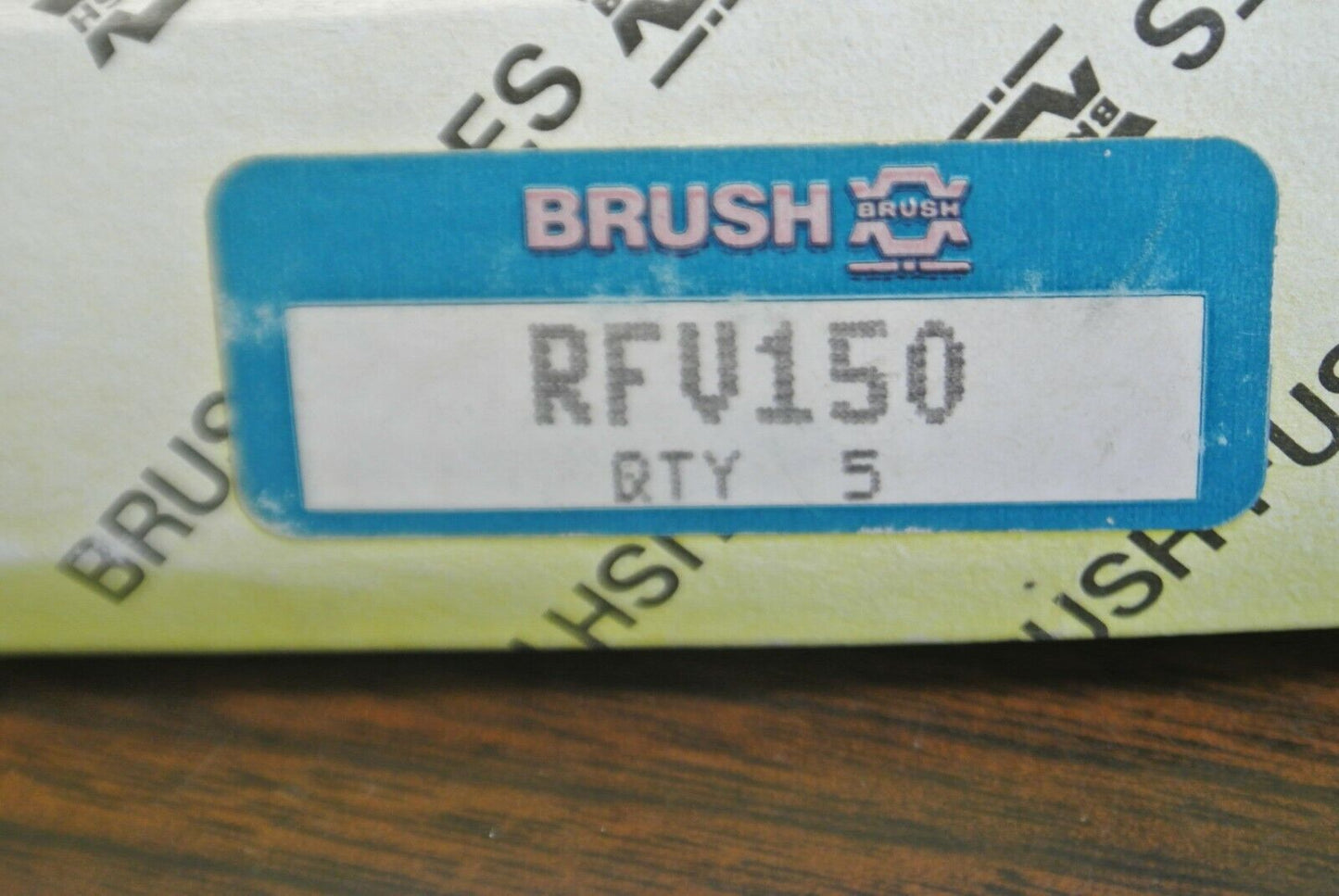 BOX of 5 / RELIANCE / BRUSH RFV150 RECTIFIER FUSE / 150A / 500V / NEW SURPLUS