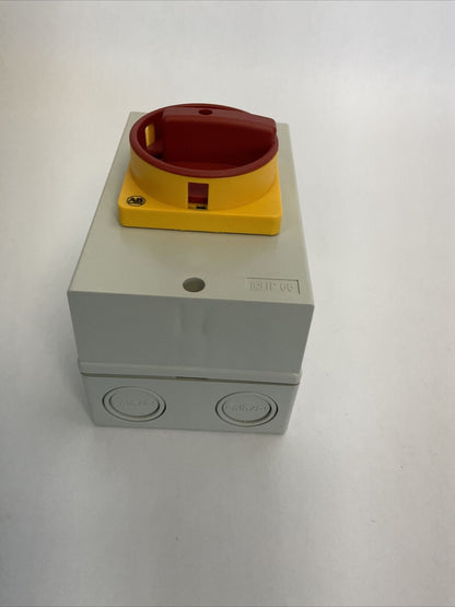 ALLEN BRADLEY 194E-Y25-1753-6N SER B LOAD SWITCH ENCLOSURE 25A
