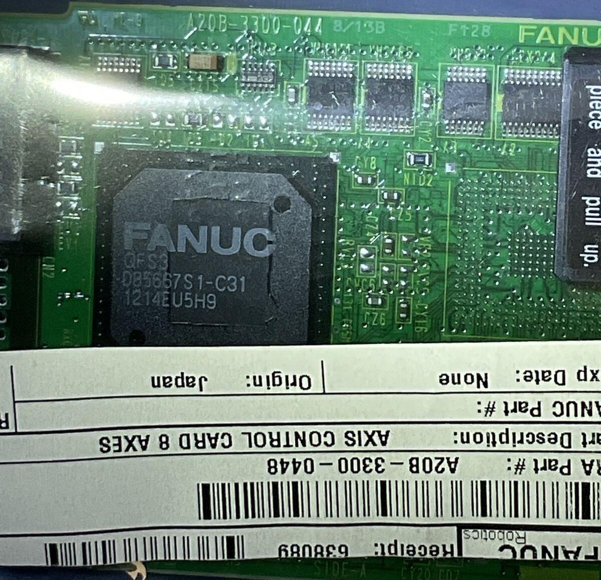 FANUC A20B-3300-0448/13B AXIS CONTROL CARD 8 AXES CIRCUIT BOARD