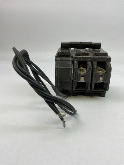 GE THQB220 CIRCUIT BREAKER 2POLE 20AMP 120/240VAC TQSTA1 SHUNT TRIP DEVICE