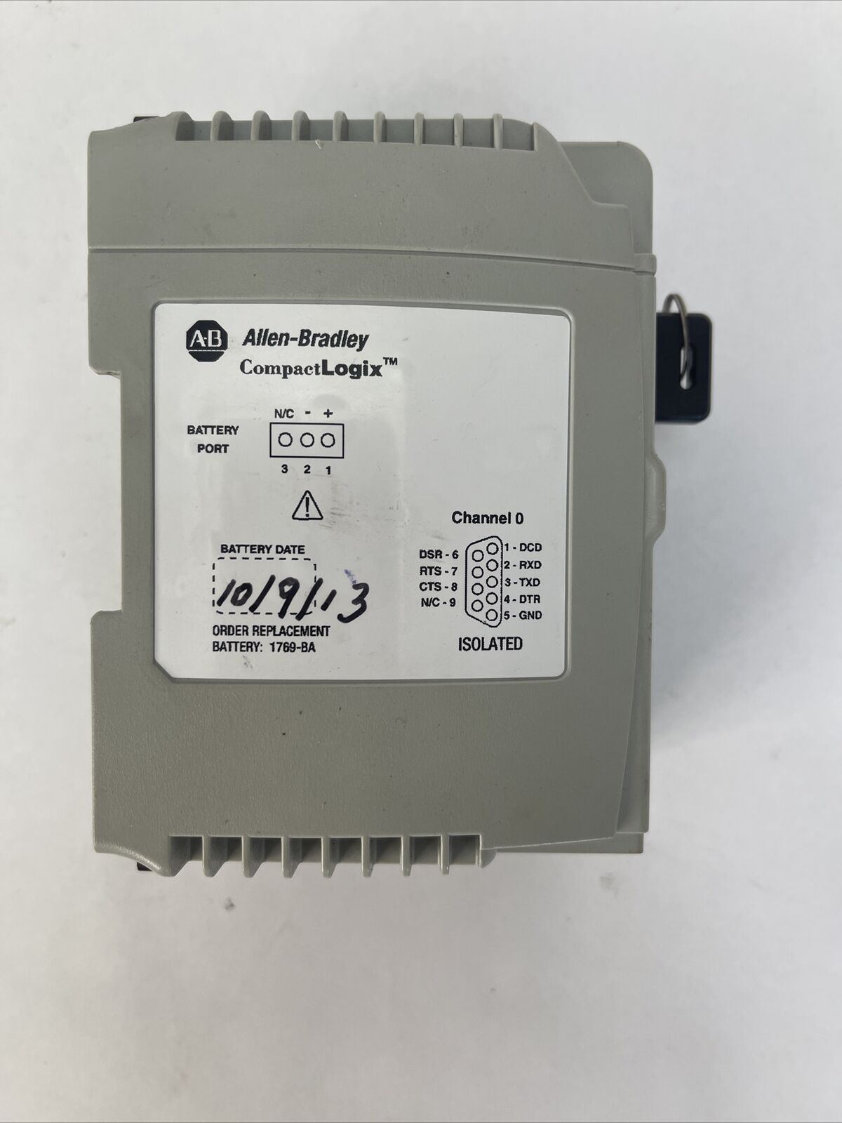 ALLEN BRADLEY 1769-L35E COMPACT LOGIX 1.5MB CONTROLLER SER A FW1.15 24VDC 0.09A
