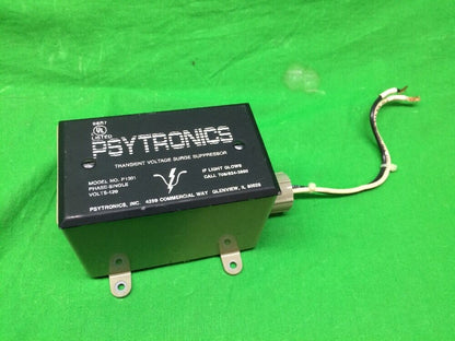 PSYTRONICS P1301 TRANSIENT VOLTAGE SURGE SUPPRESSOR