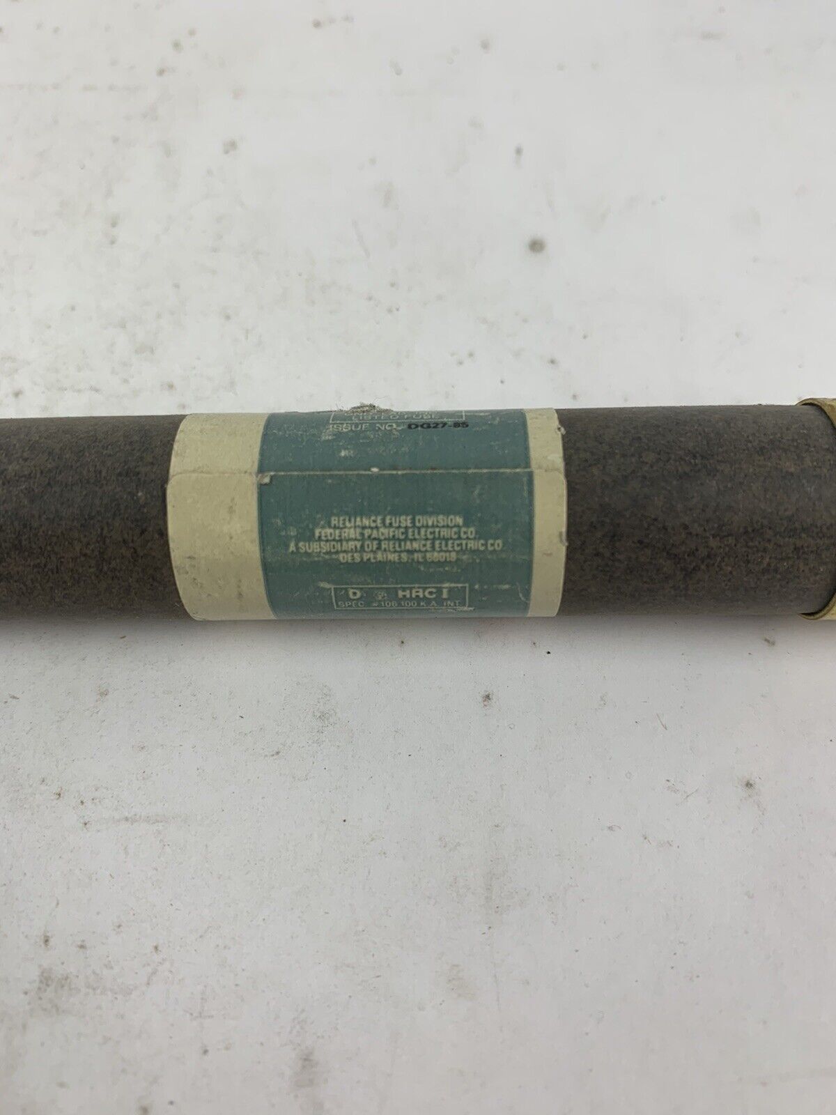 Brush Time-Delay Dual-Element ECSR1-6/10 1 6/10A 600V Fuse "Lot of 10"