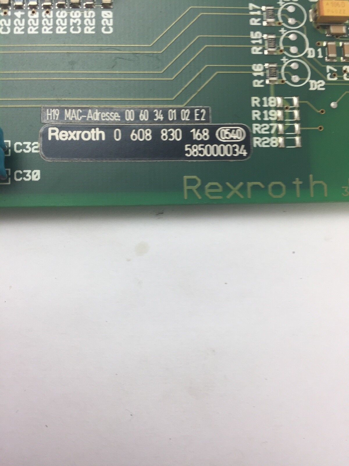 REXROTH 0608830168 METH ETHERNET MODULE