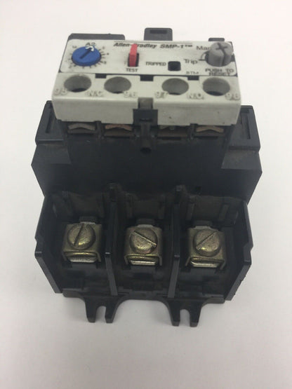 ALLEN BRADELY 592-A2EA OVERLOAD RELAY SER A CURRENT RANGE 1.6-5.0A TRIP CLASS 20