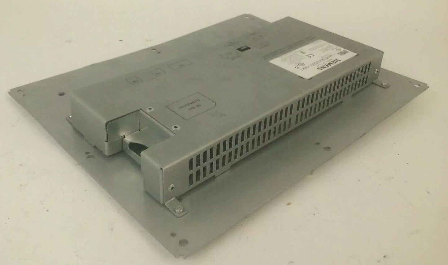 SIEMENS 1P 6AV6 643-0CD01-1AX1 MP277 10'' TOUCH OPERATOR INTERFACE PANEL WITH CD