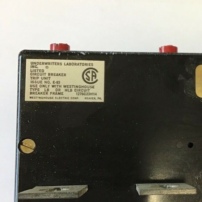 WESTINGHOUSE HLB3300T TRIP UNIT 300A