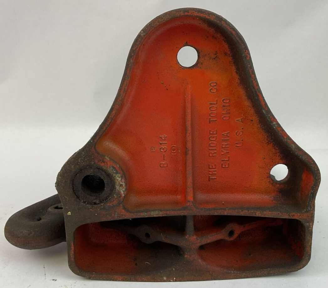 RIDGID NO 23 BENCH YOKE PIPE VISE 1/8"-3" PLUMBING PIPE CLAMP