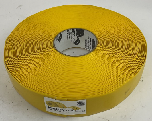 MIGHTY LINE YELLOW DURABLE FLOOR TAPE 2" X 100'