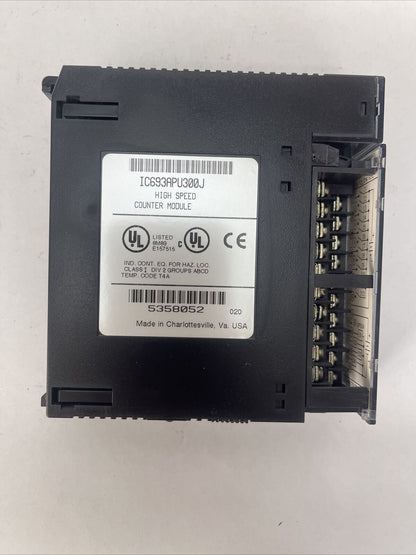 GE FANUC IC693APU300J HIGH SPEED COUNTER MODULE