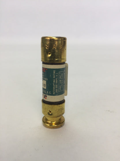 BRUSH/RELIANCE ECNR 1 1/8 FUSE 250VAC 1-1/8AMP CLASS RK5 (LOT OF 6)