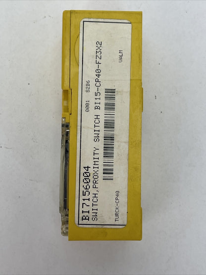 TURCK MP-10H-UZ3X PROXIMITY SWITCH 20...250VAC 5...500mA