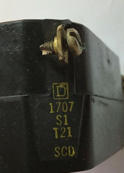 SQUARE D 1707-S1-T21 MAGNET COIL  120V 60HZ/ 110V 50HZ