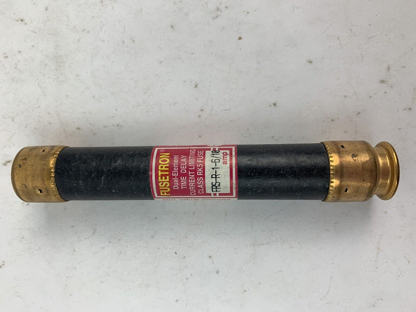 Bussmann Fusetron Dual-Element  FRS-R-1 6/10 1 6/10 A 600V Fuse "Lot of 10"
