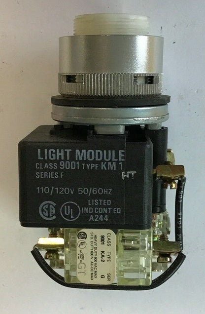 SQUARE D 9001 TP-21 PILOT LIGHT/LIGHT MODLUE SER.B 50/60HZ 110-120V ***LOTOF4***
