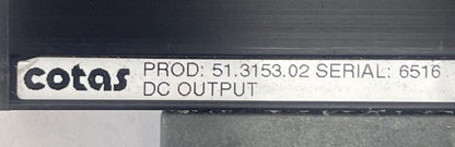 COTAS 51.3153.02 CT 3153 DC OUTPUT