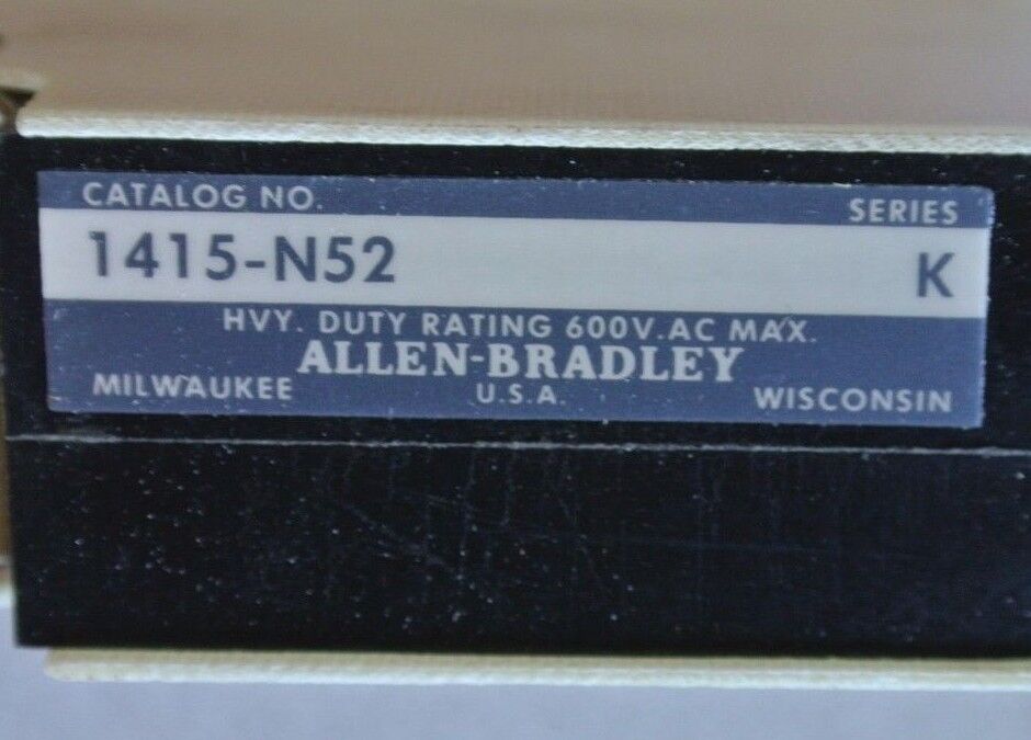ALLEN-BRADLEY 1415-N52 Ser. K - THIRD OVERLOAD RELAY KIT - SIZE 2 - NEW SURPLUS