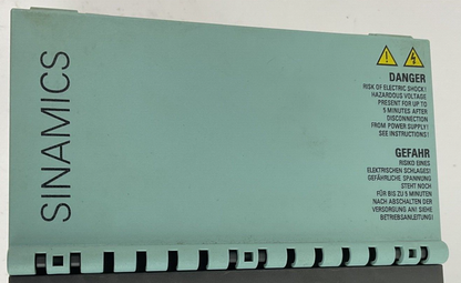 SIEMENS 6SL3120-1TE13-0AA3 SINGLE MOTOR MODULE 600VDC 60A VER.C
