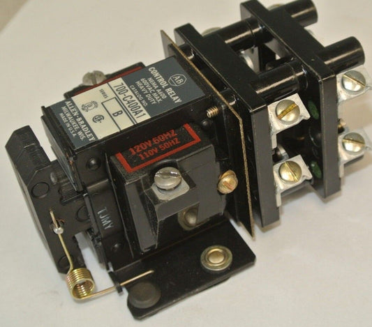 ALLEN-BRADLEY 700-C400A1 TYPE C AC RELAY / 110-120VAC / 4 N.O. / NEW SURPLUS