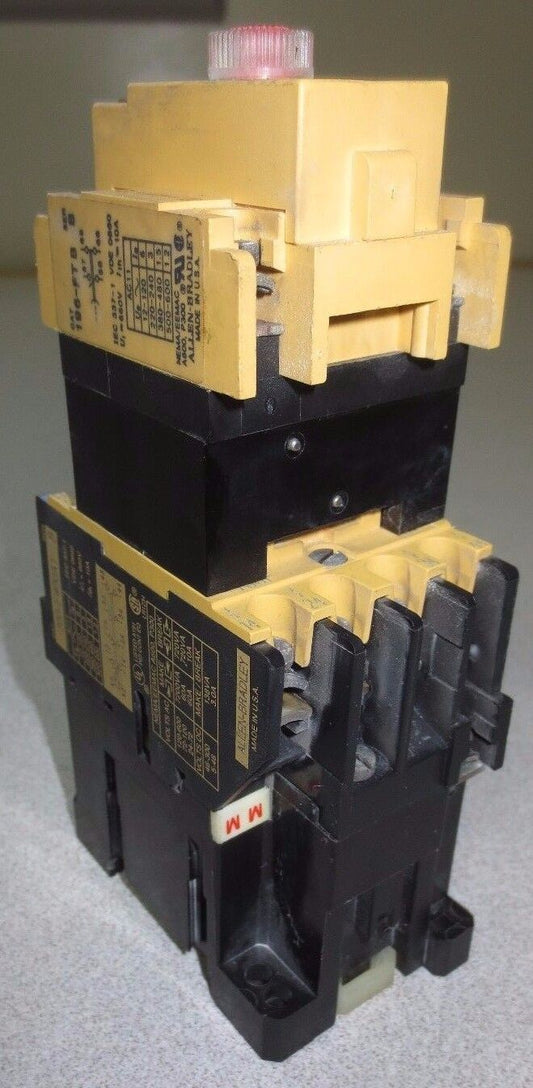 ALLEN-BRADLEY 700-F400A1 Ser. B - RELAY, 120/110 VAC w/ 196-FTB TIMER