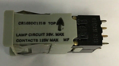 GENERAL ELECTRIC CR103DC121B LAMP CIRCUIT 28V MAX CONTACTS 125V MAX