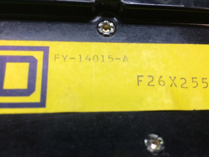 SQUARE D FY14015A CIRCUIT BREAKER, USED GREAT CONDITION