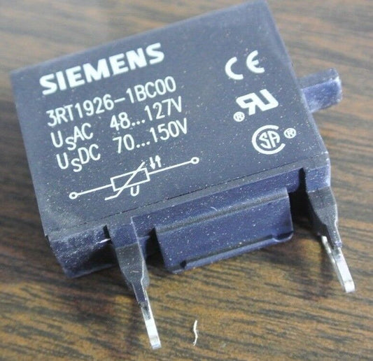 SIEMENS 3RT1926-1BC00 SURGE SUPPRESSOR 48-127VAC, 70-150VDC NEW SURPLUS LOT / 13