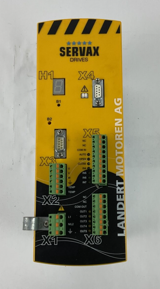 SERVAX SMDC-400 DRIVE 230VAC 50-60HZ 310W F/W00.18 H/W1.0
