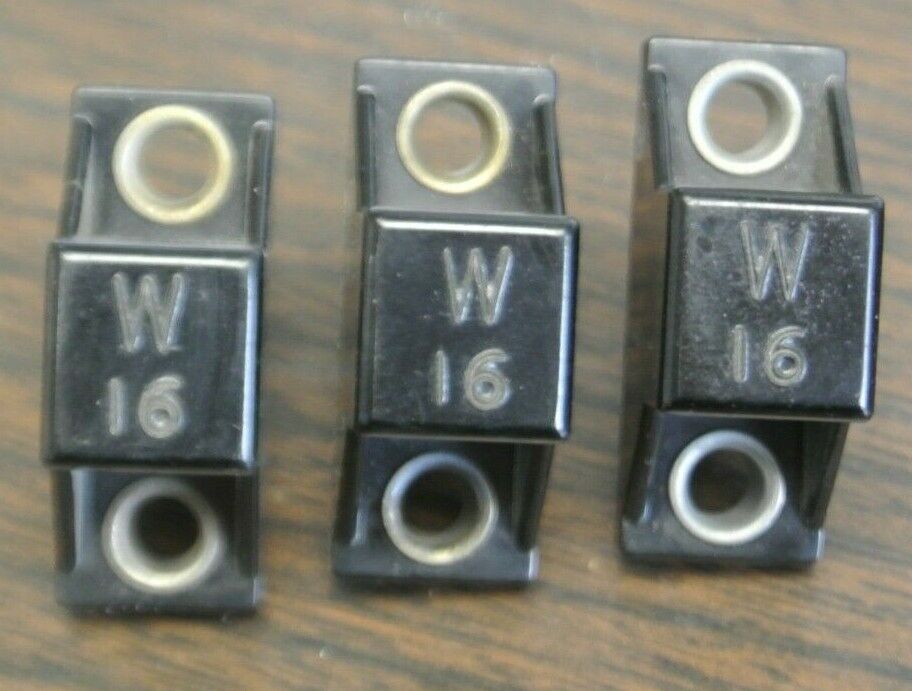 LOT of 3 / ALLEN-BRADLEY W16 THERMAL OVERLOAD HEATER ELEMENT