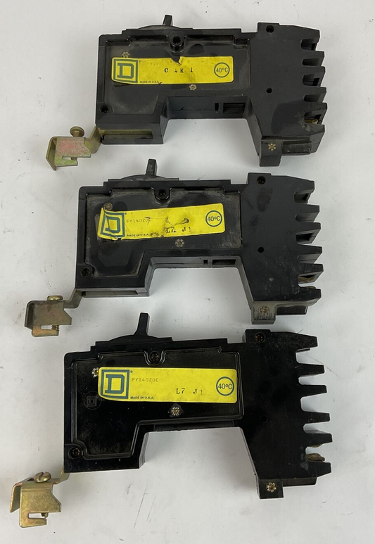 SQUARE D FY14020C  CIRCUIT BREAKER 20A 277VAC 1-POLE ***LOTOF3***
