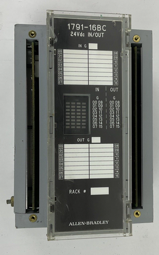 ALLEN BRADLEY 1791-16BC I/O MODULE 19.2-30VDC 300MA
