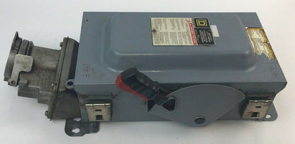 SQUARE D H362AWC 60AMP FUSIBLE SAFETY SWITCH W/ FRS-R-60 FUSES