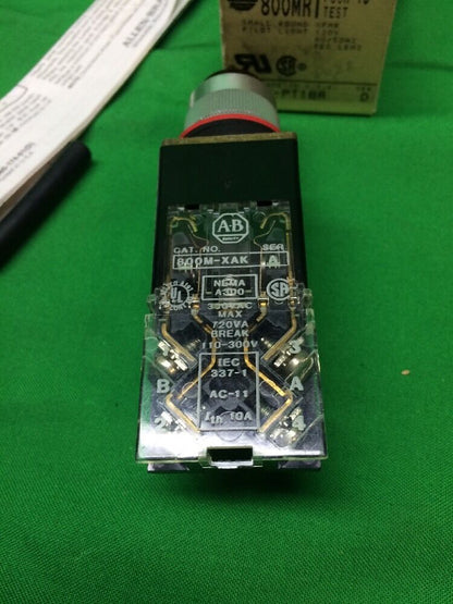 ALLEN BRADLEY 800MR-PT16R PILOT LIGHT