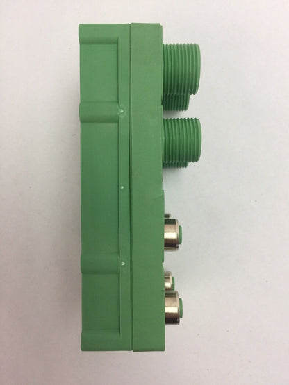 PHOENIX CONTACT IBSL BOX 24 DO 4/4 M12-2A-D-2 I/O MODULE 4 DIGITAL OUTPUT 24VDC