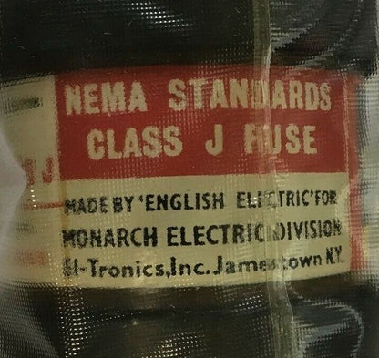 MONARCH HRC 300J FUSE SUPERKING 300A 600VAC CLASS J ENERGY LIMITER