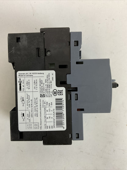 SIEMENS 3RV2021-4AA10 CIRCUIT BREAKER 10-16A