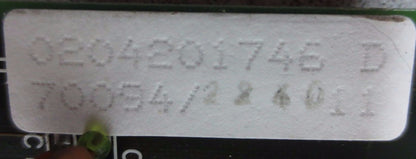NUM 0204201746 D OUTPUT MODULE / BOARD - from 205202104 EXTENSION RACK