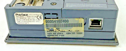 PROFACE GP2400-TC41-24V OPERATOR SCREEN/PANEL 2880061 24VDC1.2A 28W