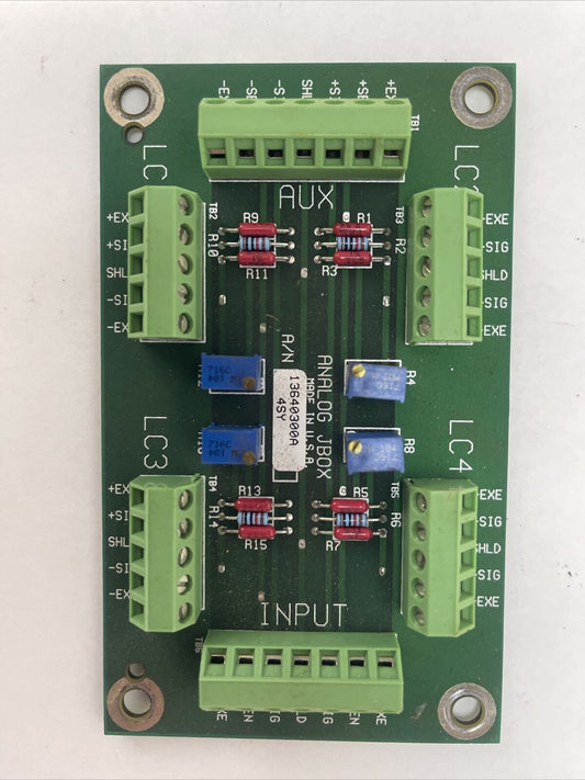 ANALOG JBOX 13640300A 4SY SUMMING CIRCUIT BOARD