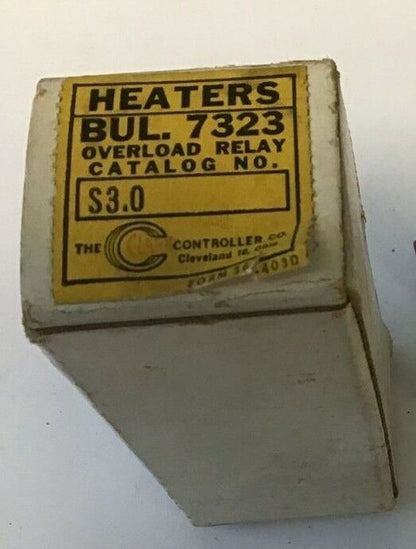 CLARK 7323 OVERLOAD HEATER ELEMENT S3.0***LOTOF2***