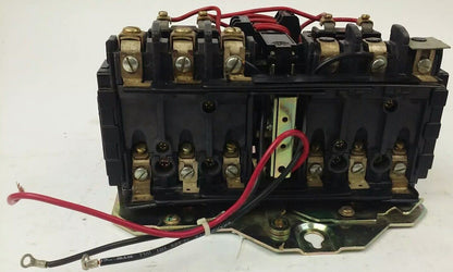 ALLEN BRADLEY 509-AOD-23, SER. C,STARTER,SIZE 0,600V, CONTACTS PERFECT CONDITION