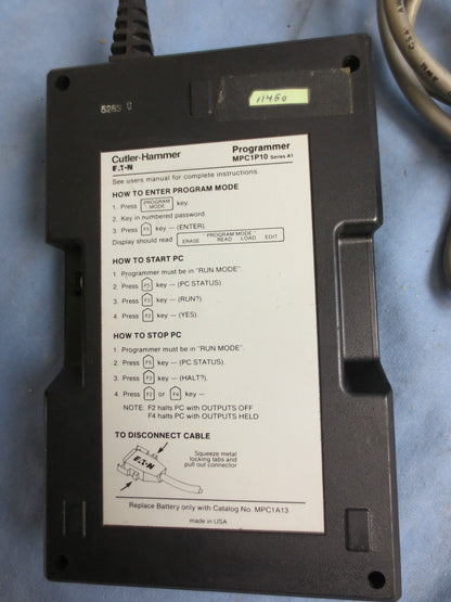 CUTLER-HAMMER MPC1P10 PROGRAMMER / CONTROLLER - EATON