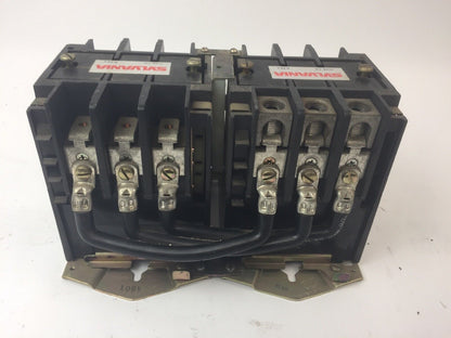 SYLVANIA J034 SIZE 4 STARTER 600VAC 135A TYPE TM
