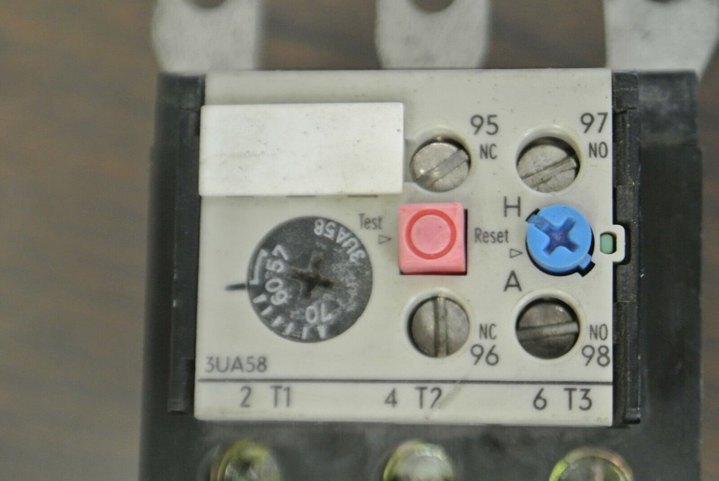 SIEMENS 3UA58 00-2V OVERLOAD RELAY / 57-70 AMP