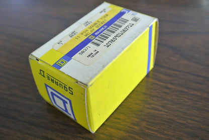 SQUARE D - 8501 N62, Ser. A - 11-PIN DOUBLE TIER RELAY SOCKET - NEW SURPLUS