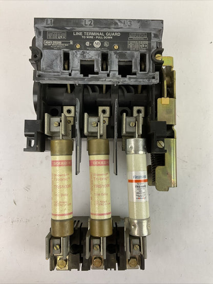 ALLEN BRADLEY 1494V-DS200 SER B 200A 600VAC 250VDC 1494V-FSR622 TRS-100R